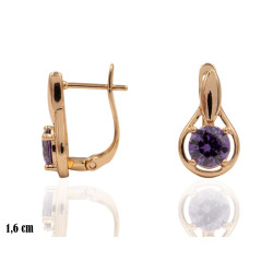 Kolczyki Xuping pozłacane 18k - MF40076